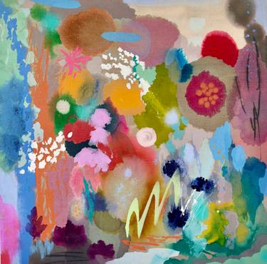 Original Contemporary Abstract Painting by Wyanne Thompson
