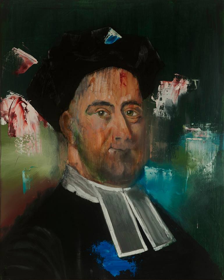 George Berkeley (1685-1753) Painting by Michael Newton | Saatchi Art