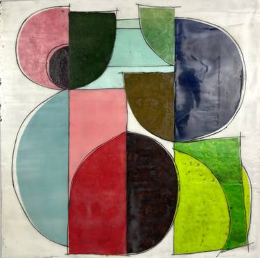 Original Contemporary Abstract Mixed Media by Gina Cochran