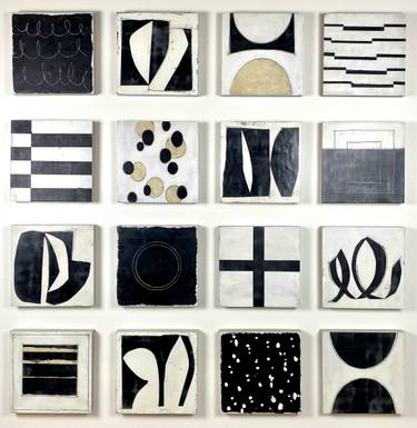 Original Contemporary Abstract Installation by Gina Cochran