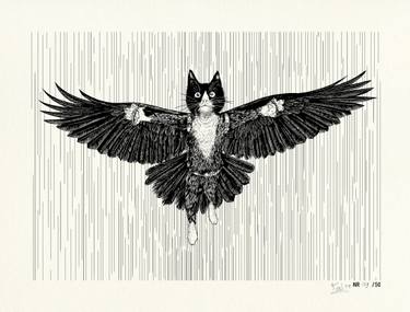Original Installation Art Animal Printmaking by Paul Börchers
