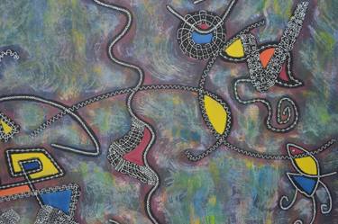 Print of Abstract Expressionism Patterns Paintings by Dong Zhiwei