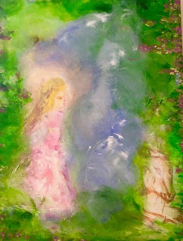 Original Impressionism Classical mythology Paintings by Susan Anne Russell