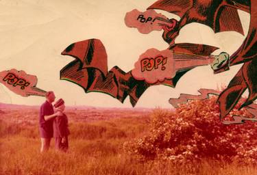 Original Pop Art Humor Collage by Jonathan Brown