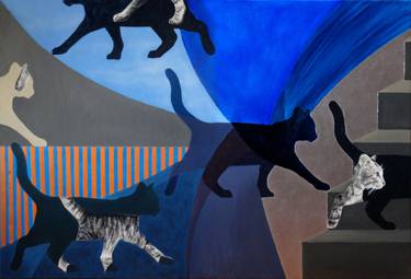Original Conceptual Animal Painting by Dariusz Glowacki