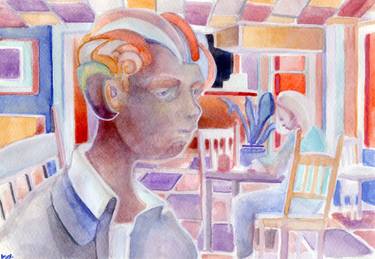 Original Illustration Men Paintings by Josh Byer