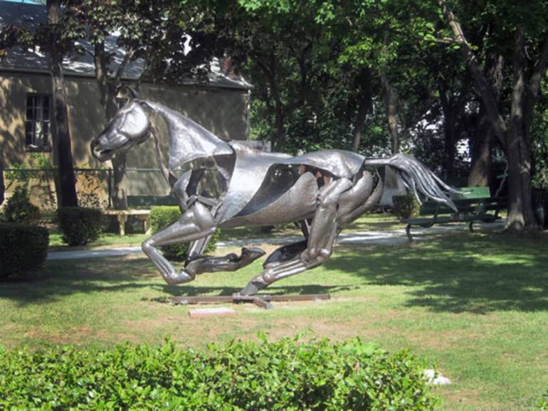 Original Figurative Animal Sculpture by Adrian Landon
