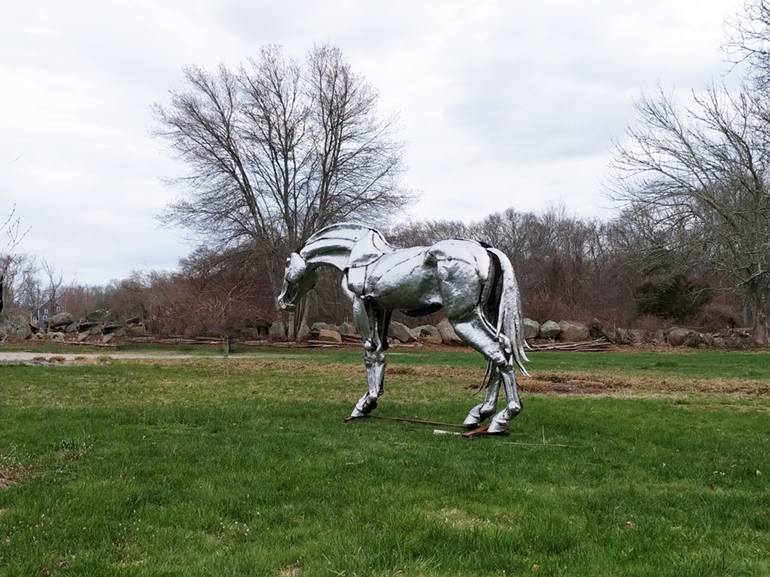 Original Figurative Animal Sculpture by Adrian Landon