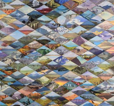 Original Contemporary Landscape Mixed Media by Amelia Coward