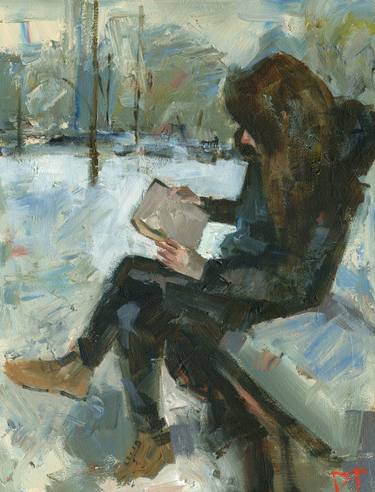Original Realism Women Paintings by Darren Thompson