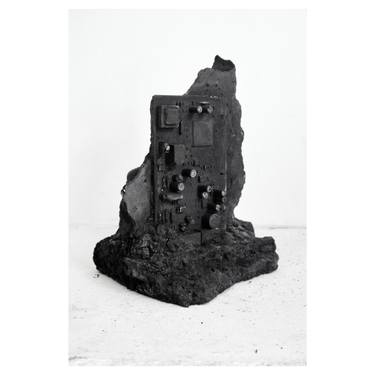 Original Abstract Technology Sculpture by Ana Dévora