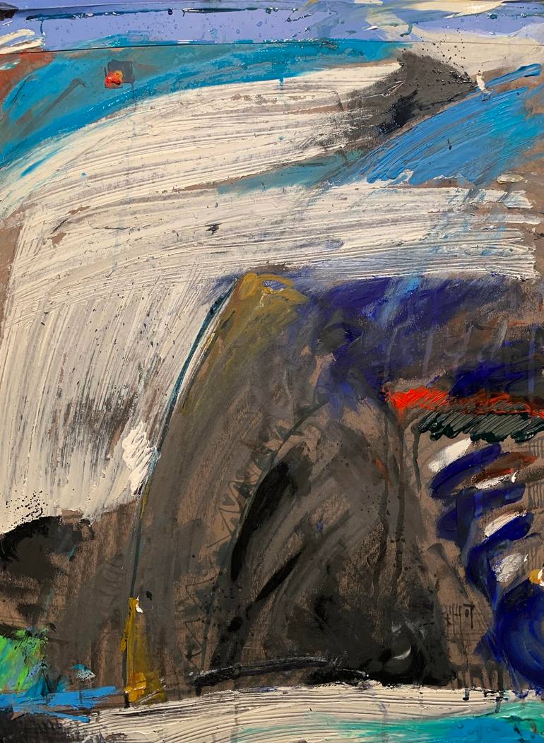 Print of Abstract Expressionism Abstract Paintings by Gregory Radionov