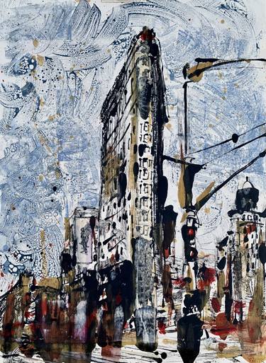 Original Modern Architecture Printmaking by Gregory Radionov