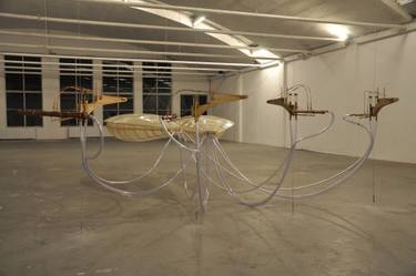 Original Abstract Science/Technology Installation by Ronald Van Der Meijs