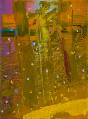 Print of Abstract Tree Paintings by Grażyna Smalej