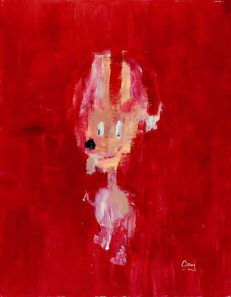 Print of Impressionism Cartoon Paintings by Oscar Alvarez
