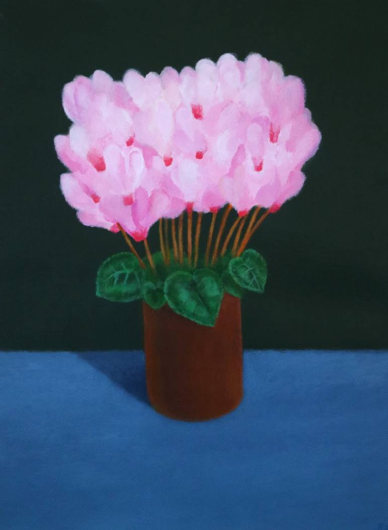 Print of Impressionism Floral Paintings by Ieva Baklane