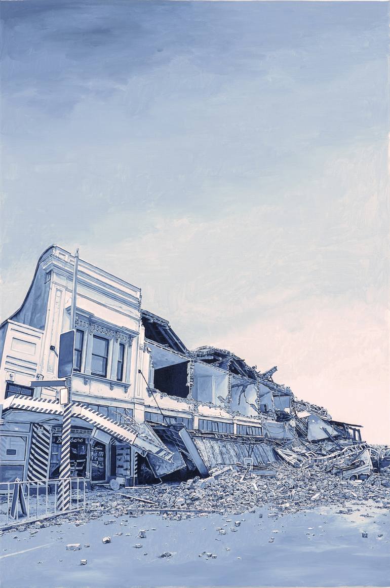 Print of Realism Cities Paintings by Anne Vincent Dijkstra