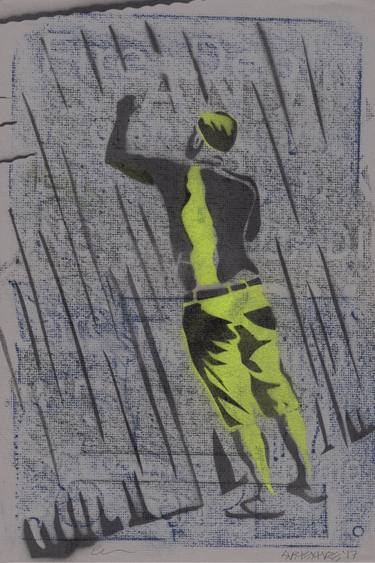 Original Pop Art People Drawings by Chris Smith