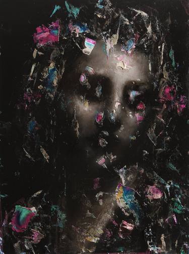 Original Realism People Paintings by Jean-Luc Almond