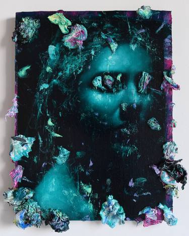Original Abstract People Painting by Jean-Luc Almond