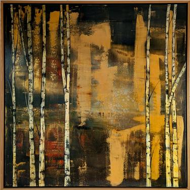 Original Abstract Expressionism Nature Painting by Lily Greenwood