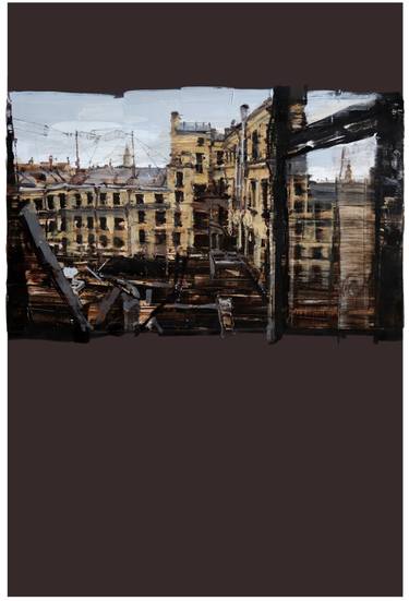 Print of Figurative Architecture Paintings by Michael Goro