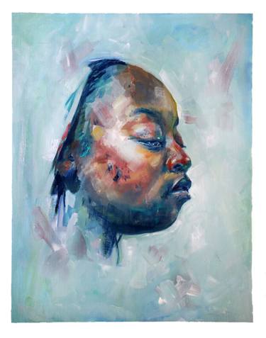 Original Portraiture People Painting by Sasha Brito