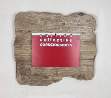 Original Conceptual Language Mixed Media by Guido Pierandrei