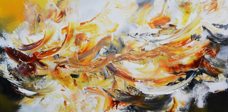 Original Modern Abstract Paintings by Andrada Anghel