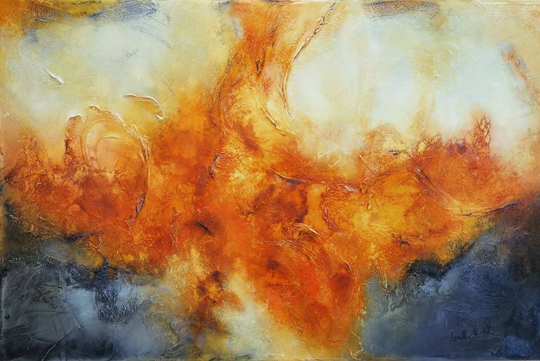Original Contemporary Abstract Paintings by Andrada Anghel