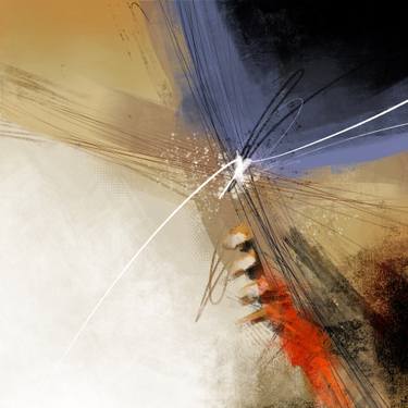 Original Abstract Expressionism Abstract Mixed Media by Federico Butler
