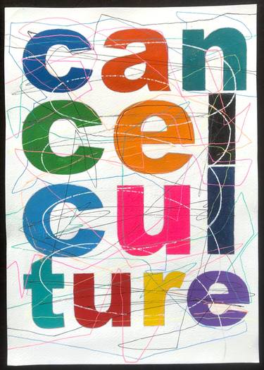 Original Contemporary Typography Painting by Fabio Coruzzi