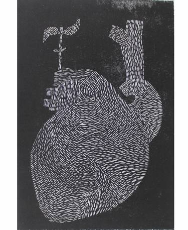 Original Conceptual Body Printmaking by Santhosh C H