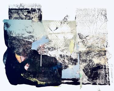 Original Abstract Expressionism Abstract Painting by Kanit Boonwit