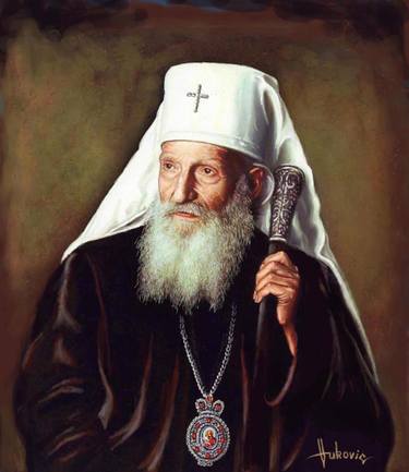 Original Realism Religion Painting by Dusan Vukovic