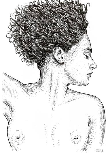 Original Portraiture Portrait Drawings by Dario Moschetta