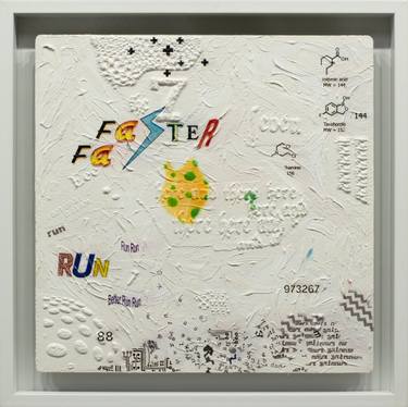Original Dada Abstract Paintings by John Sousa