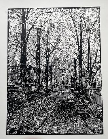 Original Contemporary Nature Printmaking by David Weller