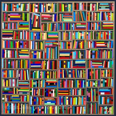 Original Contemporary Patterns Collage by Tofu St John