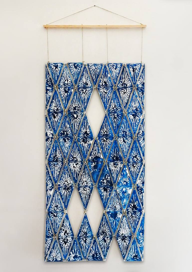 Original Folk Abstract Installation by Félix Hemme