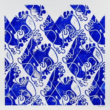 Original Figurative Patterns Paintings by Félix Hemme