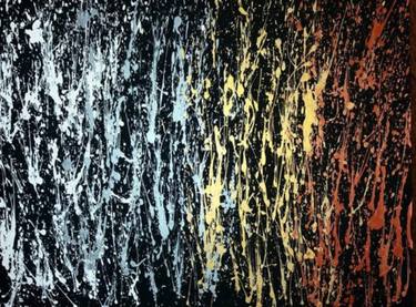 Original Abstract Expressionism Abstract Painting by Marcey Hawk