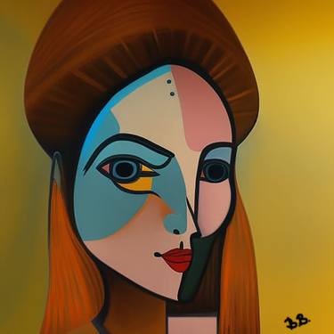 Original Contemporary Portrait Paintings by Bujar Bala