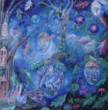 Original Illustration Fantasy Painting by Romany Steele