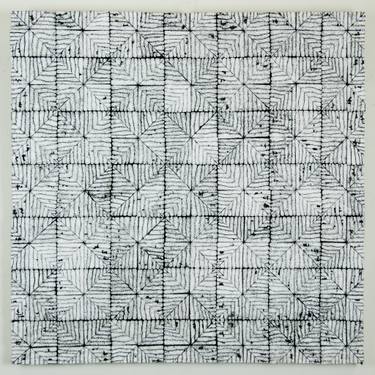 Original Abstract Geometric Sculpture by Nico Kok