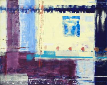 Original Abstract Expressionism Abstract Paintings by Daria Bagrintseva