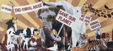 Original Fine Art Animal Printmaking by Karen Fiorito