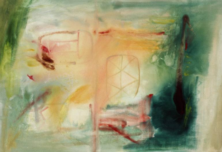 Original Abstract Expressionism Abstract Paintings by Corinna Richenda Boughton