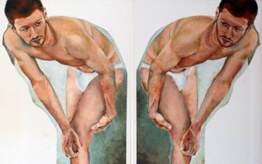 Original Expressionism Men Paintings by Elia TomáS